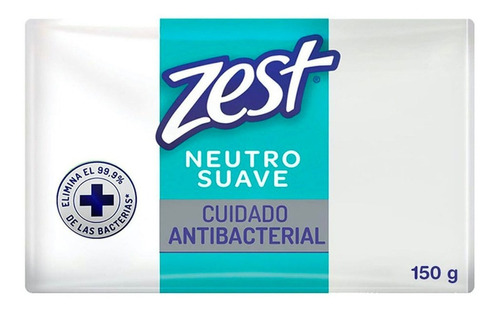 Jabón En Barra Zest Neutro 150g