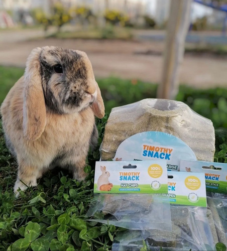Imagen 2 de 2 de Snack Palitos Timothy Para Conejos Y Roedores 3 Unidades