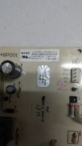 Tarjeta Nevera Mabe 200d8822g006