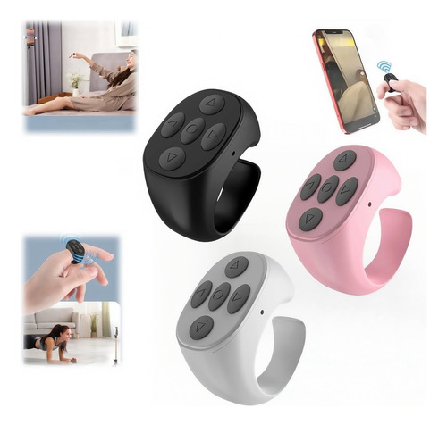 3pcs Control Remoto Bluetooth Inalámbrico For Teléfono