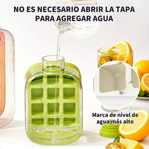 Para . Vaso De Agua De Molde De Hielo De Silicona En Dos En