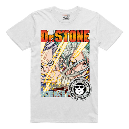 Playera Anime Dr. Stone - Senku Vs Dr Xeno &0001drs