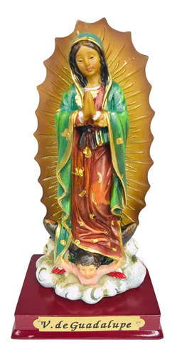 Virgen De Guadalupe En Porcelana Italiana + Novena Bíblica