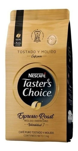 Cafe Tasters Choice Molido Americano Expresso Roast 1 Kg