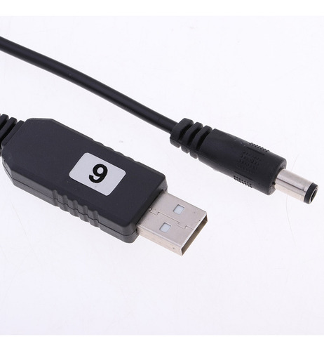 L Cable De Convertidor Dc 5v A Dc 9v Elevador Voltaje Usb