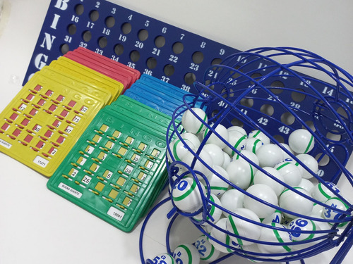 Imagen 1 de 4 de Bingo Profesional 20 Tablas Plasticas