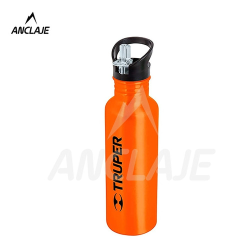 Botella Termo De 750 Ml, Aluminio Marca Truper Para Ciclismo