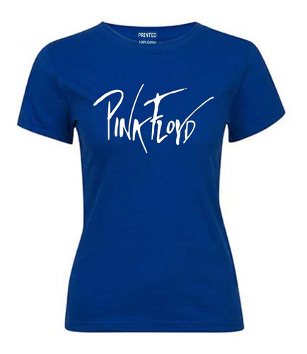 Polera Mujer Estampada Pink Floyd