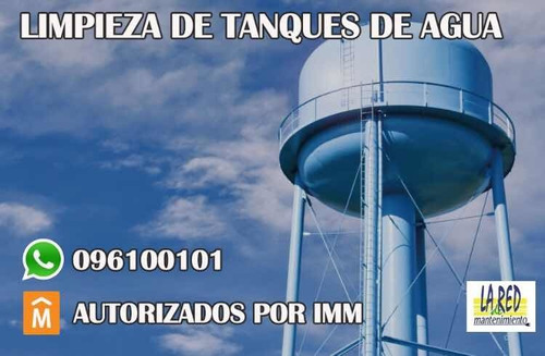 Imagen 1 de 5 de Limpieza De Tanques De Agua Autorizado Intendencia