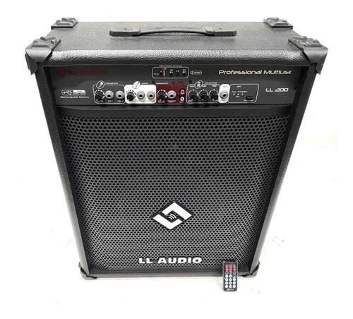 Caixa De Som Multiuso Amplificada Recarregavel Ll200usb 12v