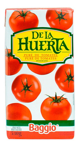 Pure De Tomate De La Huerta X 530 G