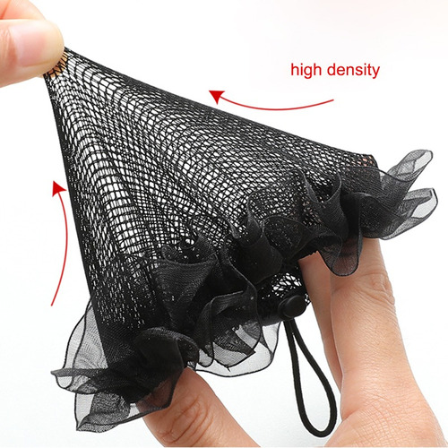 Red De Cabello Ballet Bailarina Para Chongo Danza Ajustable Lila 10 Cm