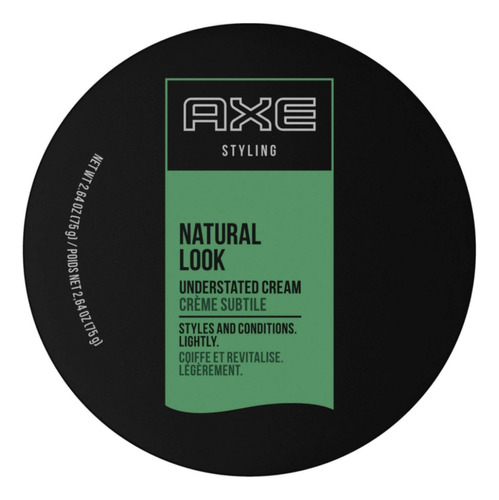 Axe Styling Crema Acondicionador De Aspecto Natural De 2.64