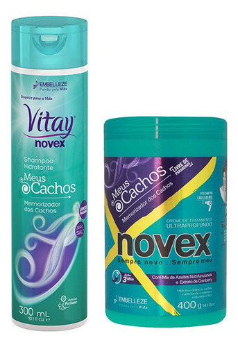 Imagen 1 de 1 de Novex Kit Shampoo Y Tratamiento Meus Cach - g a $61