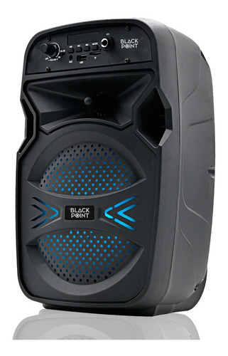 Parlante Portátil Black Point Con Bluetooth Y Luces Led S31