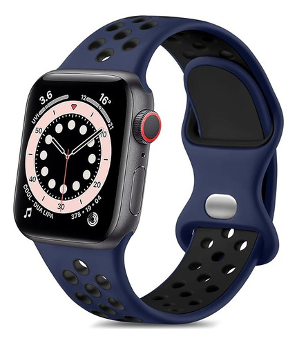 Malla P/ Reloj Apple Watch 2 3 4 5 6 7 8 9 Azul 38 40 41mm