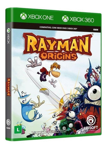 Rayman Origins - Xbox 360 - Xbox One - Novo - Física