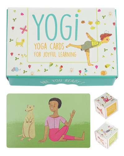 Yogi Fun Kids Tarjetas De Yoga Kit Actividad Con Ilustracio.