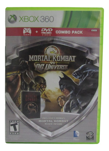 Mortal Kombat Vs. Dc Universe  Standard Edition Xbox 360