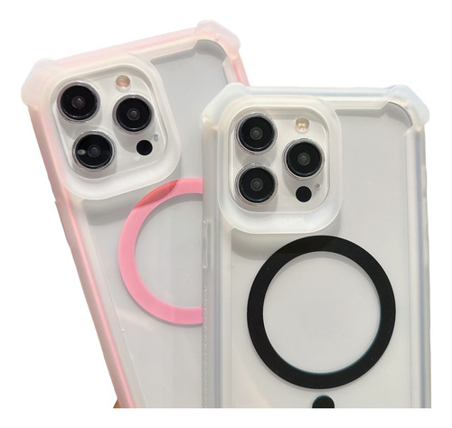 Funda Para iPhone Uso Rudo Defender 2 En 1 Con Magsafe