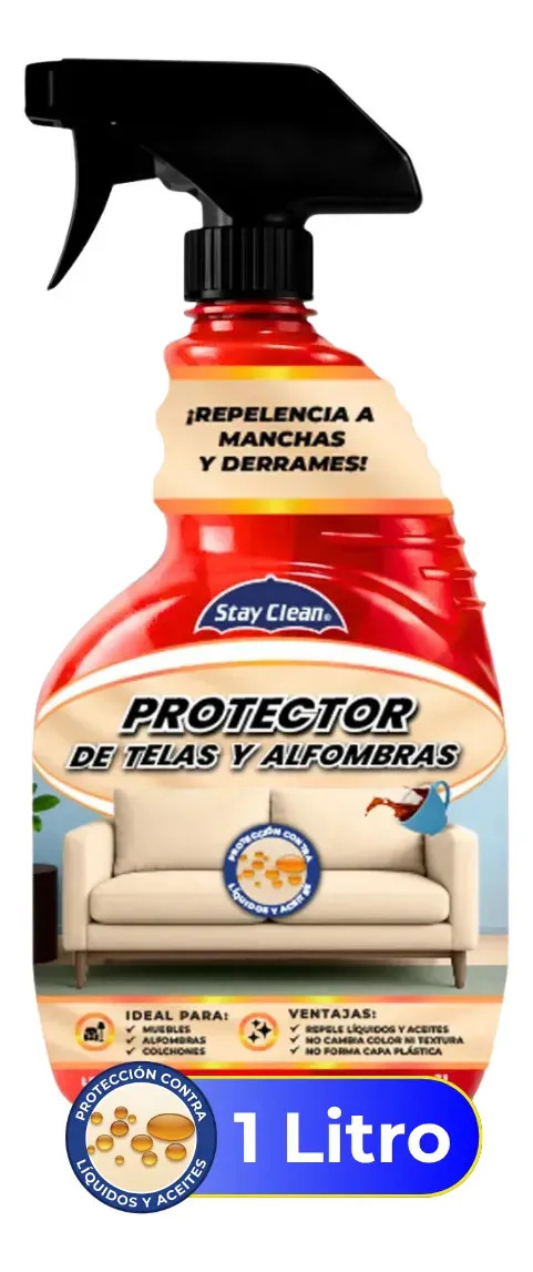 Teflon Protector De Liquidos Para Tapiceria Y Telas 1lto