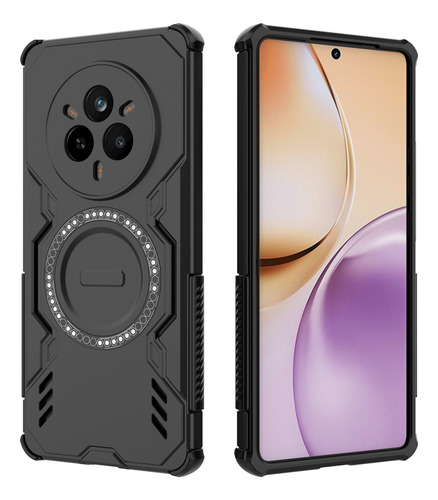 Funda Rígida De Plástico Armor Para Xiaomi Redmi Note 14 Pro Plus K80 Pro Funda Protectora Magnética A Prueba De Golpes