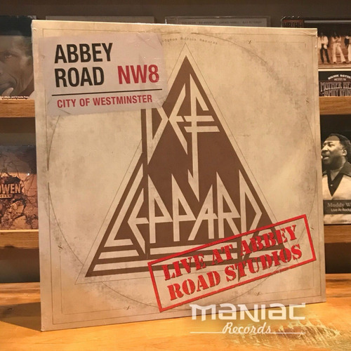 Def Leppard Live At Abbey Road Studios Vinilo 12