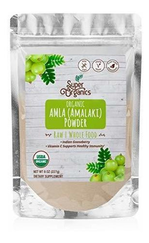 Super Organics Amla (amalaki) Polvo | | Orgánica En Polvo D