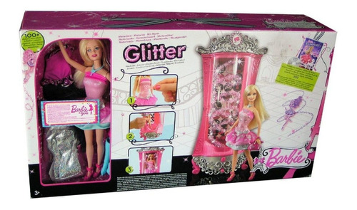 Barbie Glitterizer Moda Magica En Paris Bunny Toys