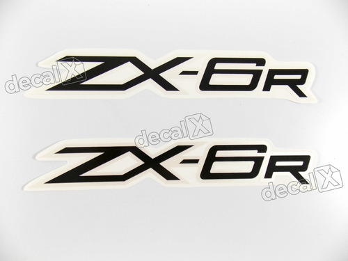 Adesivos Emblemas Compatível Kawasaki Zx-6r Preto Zx6r2