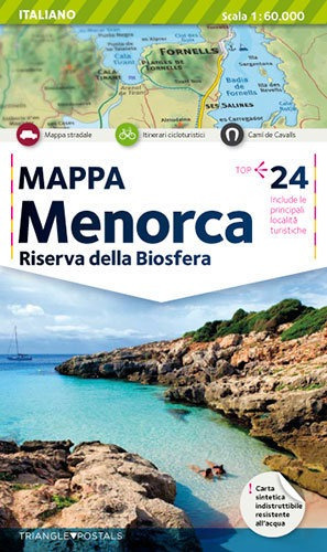 Minorca, Mappa, De Varios Autores. Editorial Triangle Postals, S.l. En Italiano