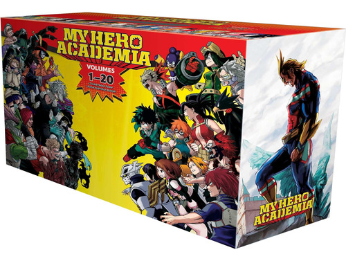 Libro: My Hero Academia Box Set 1: Includes Volumes 1-20 (1)