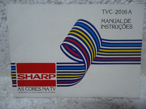 Manual Tv Tubo Sharp