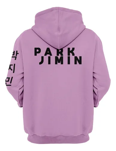 Moletom Canguru Blus o Bts Jimin Park Album Be Agasalho