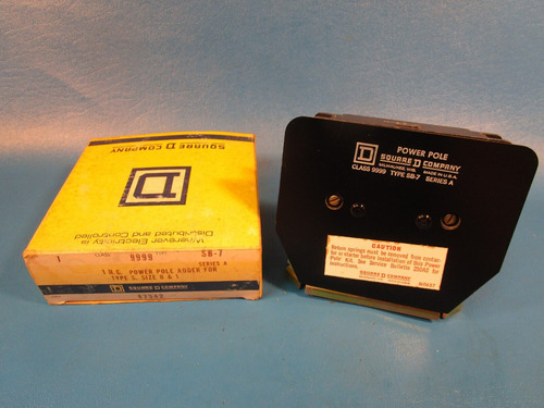 Square D 9999 Sb-7, 87342, Starter Power Pole, Adder Ccw