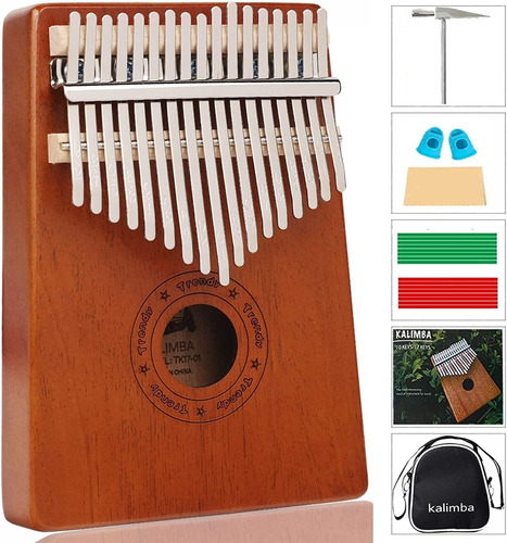 Kalimba, El Dedo Pulgar Piano17 Clave De Piano Instrumento