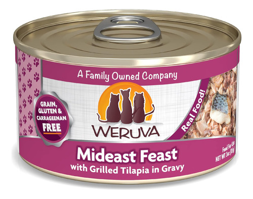 Mideast Feast Comida Clasica Para Gatos Con Tilapia A La Par