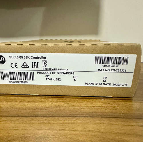 1747-l552 Allen-bradley Rockwell Clp Cpu Slc500 Slc 5/05