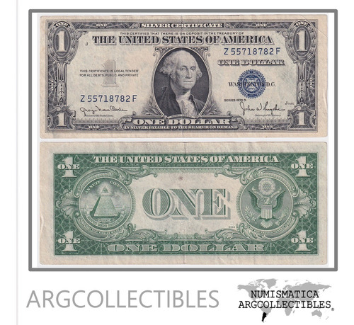 Usa Billete 1 Dolar 1935 D P-416d1 Vf+