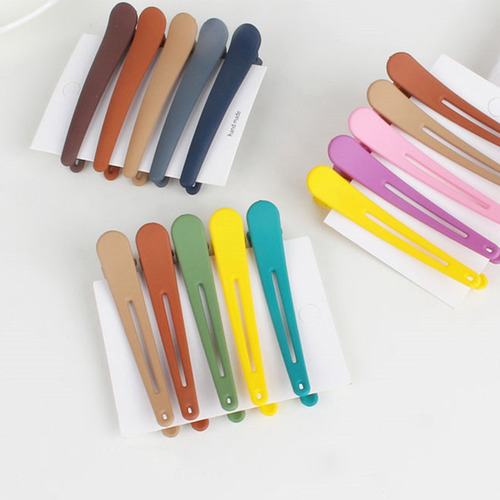 10 Pinzas Para Peinar El Colorido Pelo De Pico De Pato De Pl