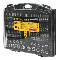 Comprar Desarmador Con Dados Y Puntas Estuche De 81 Piezas Pretul