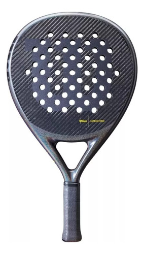 Pala Padel Wilson Carbon Force Pro Gris Wr134311u2