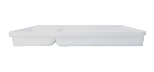 Organizador Para Cubiertos Cajones Blanco 6 Huecos Tenedor