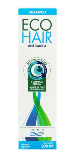 Imagen 5 de 8 de Ecohair Anticaspa Shampoo - Botella - 200 mL - Unidad - 1