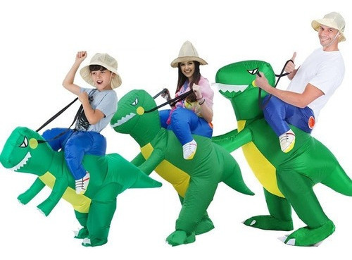 S Disfraz Inflable Dinosaurio Para Niños Y Adultos