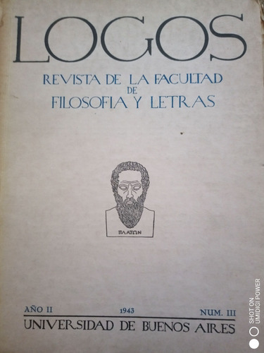 Logos 3 Revista De La Facultad De Filosofia Y Letras- Udeba