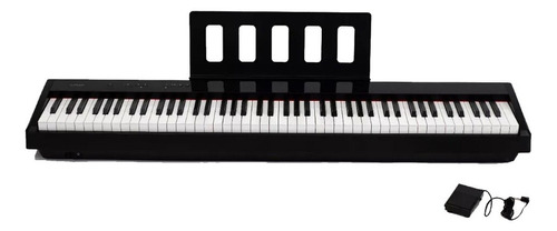 Piano Digital Deviser Ddp1 88 Teclas Portátil Bluetooth Color Negro
