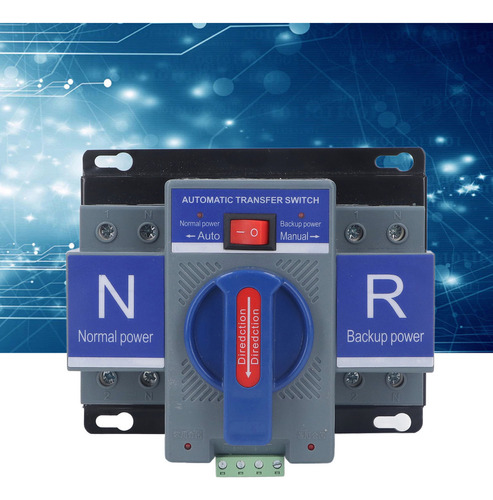 Interruptor De Transferencia Automática De Doble Potencia 2p