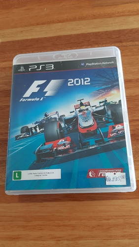 Juego De Play Station 3 Formula 1 (2012)