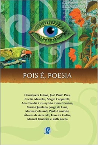 Pois E , Poesia . Antologia De Poesias Para Jovens